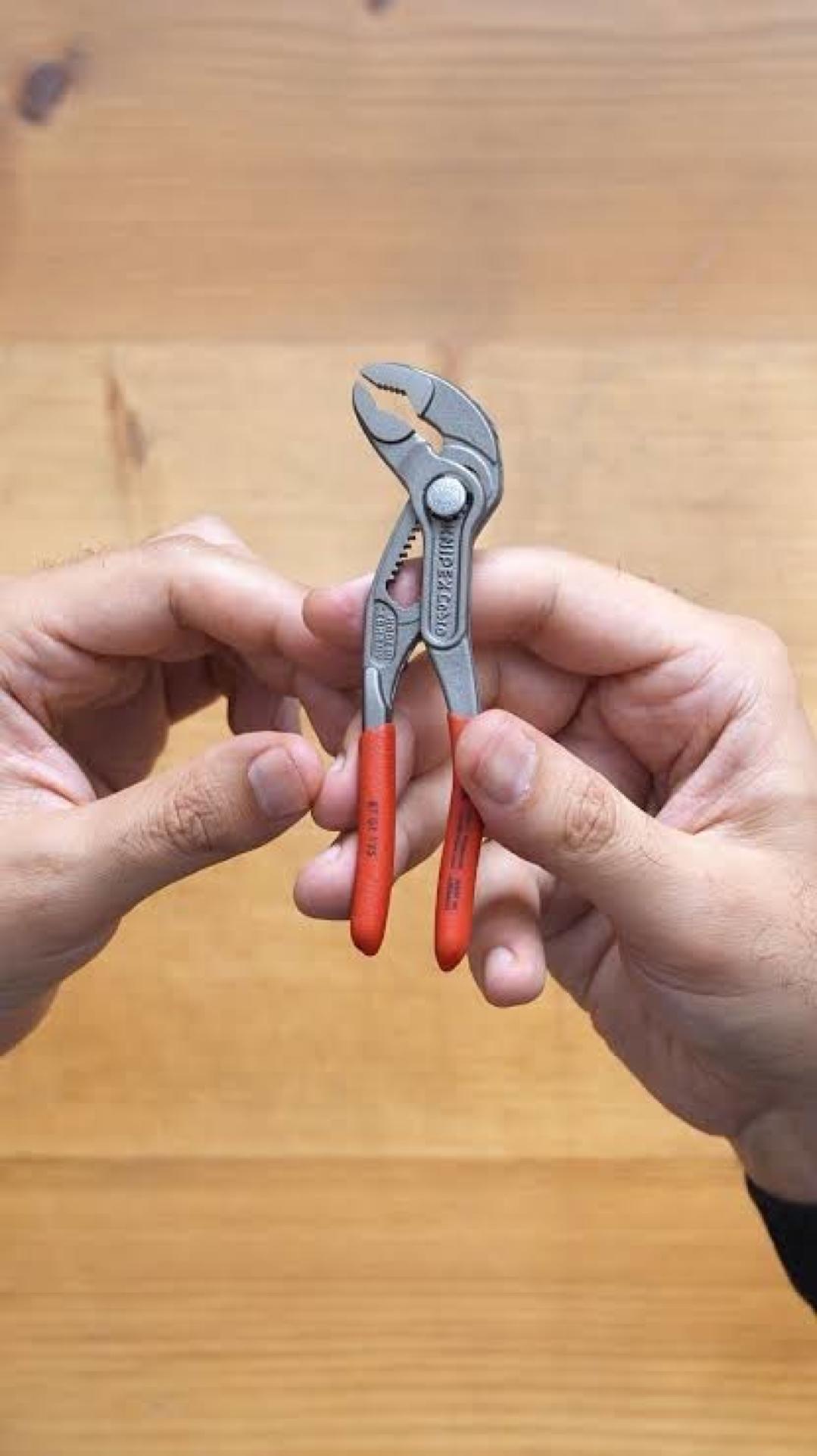Knipex Tesisatcı Anahtarı 125 mm - Cobra - Bauhaus